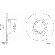 Metzger | Bremsscheibe | 6110713