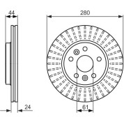 BOSCH | Bremsscheibe | 0 986 479 611