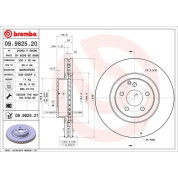 Brembo | Bremsscheibe | 09.9825.21