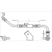 Metzger | Bremsschlauch | 4112333