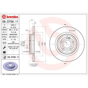 Brembo | Bremsscheibe | 08.D759.11