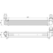 Valeo | Ladeluftkühler | 818389