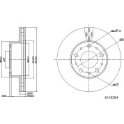 Metzger | Bremsscheibe | 6110354