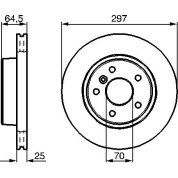 BOSCH | Bremsscheibe | 0 986 478 483