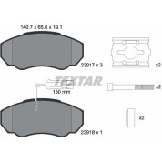 Textar | Bremsbelagsatz, Scheibenbremse | 2391701