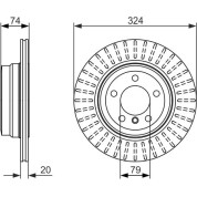 BOSCH | Bremsscheibe | 0 986 479 671