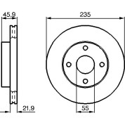 BOSCH | Bremsscheibe | 0 986 478 787