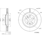 Metzger | Bremsscheibe | 6110952