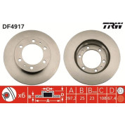 TRW | Bremsscheibe | DF4917