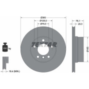 Textar | Bremsscheibe | 92199503