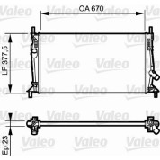 Valeo | Kühler, Motorkühlung | 734320