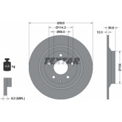 Textar | Bremsscheibe | 92242703