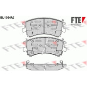 FTE | Bremsbelagsatz, Scheibenbremse | 9010493