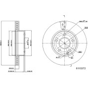 Metzger | Bremsscheibe | 6110327