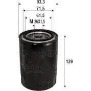 Valeo | Ölfilter | 586095