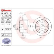 Brembo | Bremsscheibe | 08.A872.11