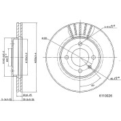 Metzger | Bremsscheibe | 6110026