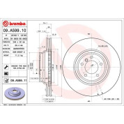 Brembo | Bremsscheibe | 09.A599.11