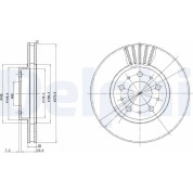 Delphi | Bremsscheibe | BG2841