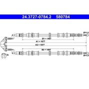 ATE | Seilzug, Feststellbremse | 24.3727-0784.2