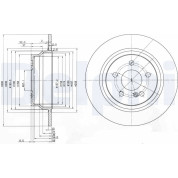 Delphi | Bremsscheibe | BG3757