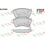 FTE | Bremsbelagsatz, Scheibenbremse | 9010603