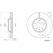 Metzger | Bremsscheibe | 6110923