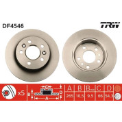 TRW | Bremsscheibe | DF4546