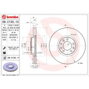 Brembo | Bremsscheibe | 09.C133.11