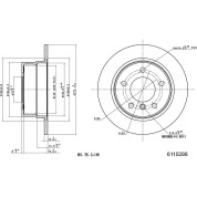 Metzger | Bremsscheibe | 6110288