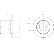 Metzger | Bremsscheibe | 6110617