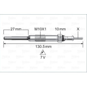 Valeo | Glühkerze | 345249