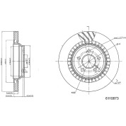 Metzger | Bremsscheibe | 6110873