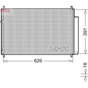 Denso | Kondensator, Klimaanlage | DCN50041