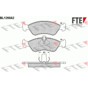 FTE | Bremsbelagsatz, Scheibenbremse | 9010081