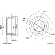 Metzger | Bremsscheibe | 6110432