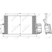 NRF | Kondensator, Klimaanlage | mit Trockner | 35183