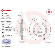 Brembo | Bremsscheibe | 09.D902.13