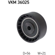 SKF | Umlenk-/Führungsrolle, Keilrippenriemen | VKM 36025