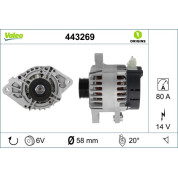 Valeo | Generator | 443269