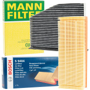 Mann-Filter | Teilesatz, Inspektion | Innenraumfilter + Luftfilter | 2939+1987429404