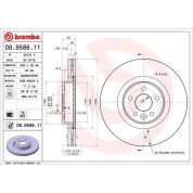 Brembo | Bremsscheibe | 09.9586.11