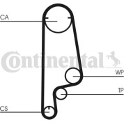 ContiTech | Zahnriemen | CT799