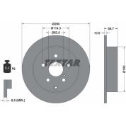 Textar | Bremsscheibe | 92164803