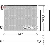 Denso | Kondensator, Klimaanlage | DCN37004