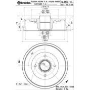 Brembo | Bremstrommel | 14.A672.10