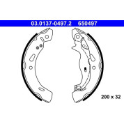 ATE | Bremsbackensatz | 03.0137-0497.2