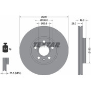 Textar | Bremsscheibe | 92287505