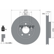 Textar | Bremsscheibe | 92131000