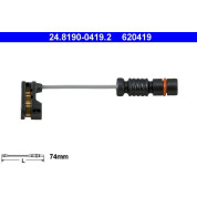 ATE | Warnkontakt, Bremsbelagverschleiß | 24.8190-0419.2